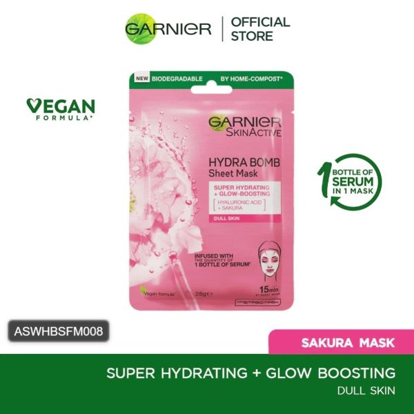 Garnier Skin Active Hydra Bomb Sakura Tissue Face Mask