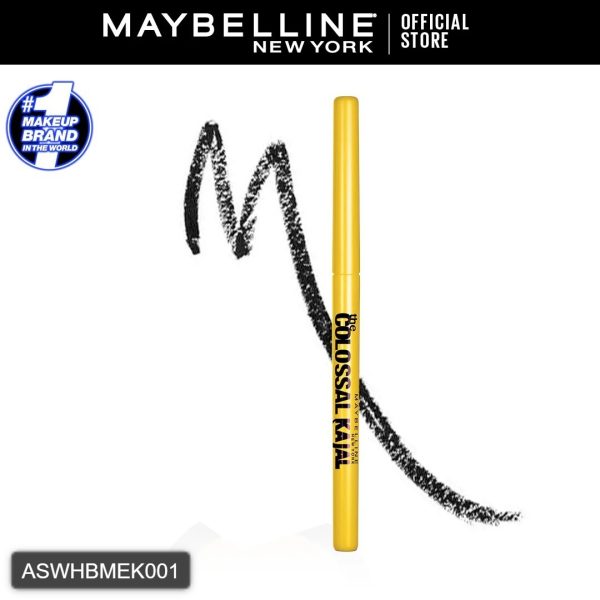 Maybelline New York Colossal Kajal Argan oil Khol liner 01 black Kajal